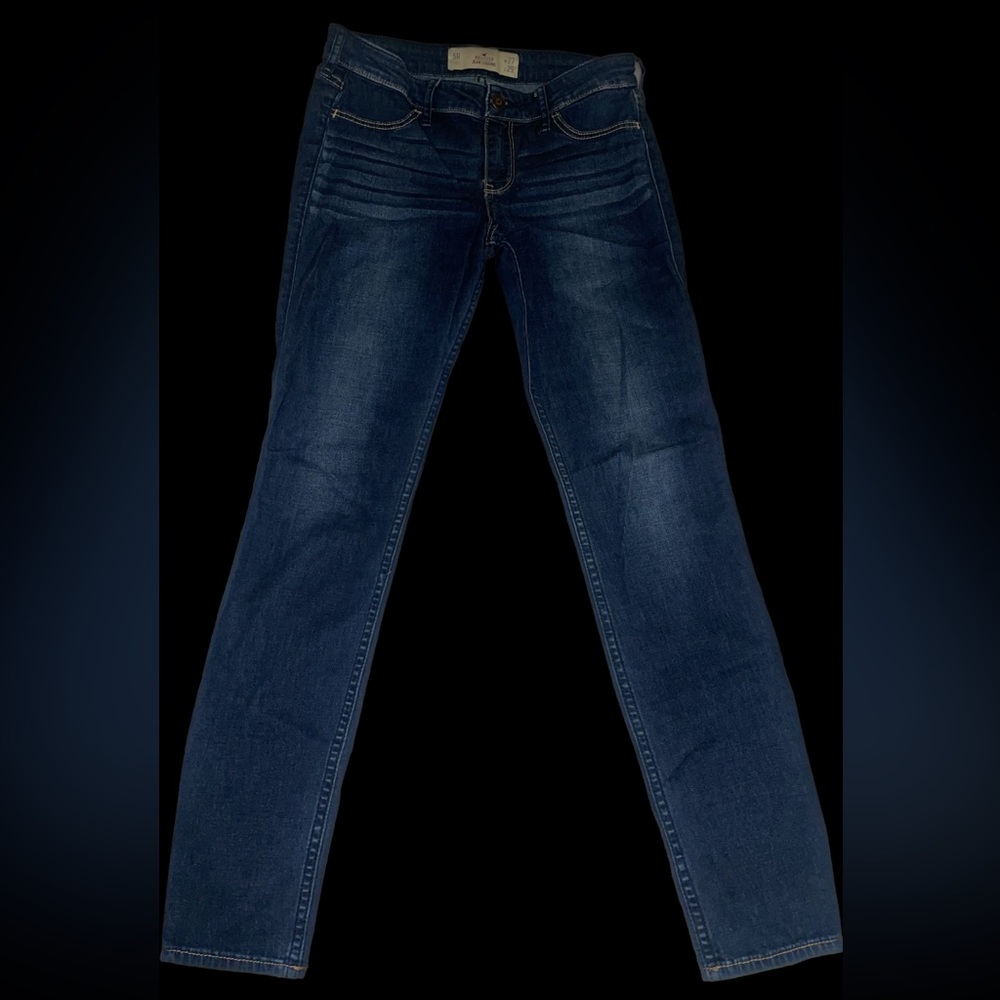 Hollister | Size 5 Low-rise Regular Dark Blue Jean Legging